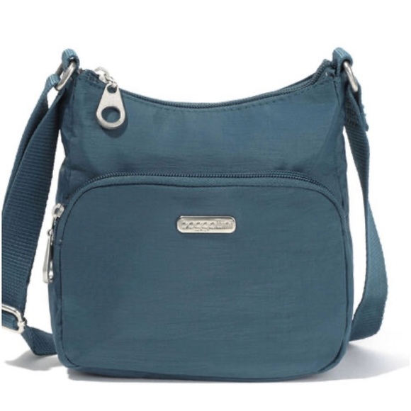 Baggallini Joey Teal Crossbody Bag NWOT - Picture 1 of 9